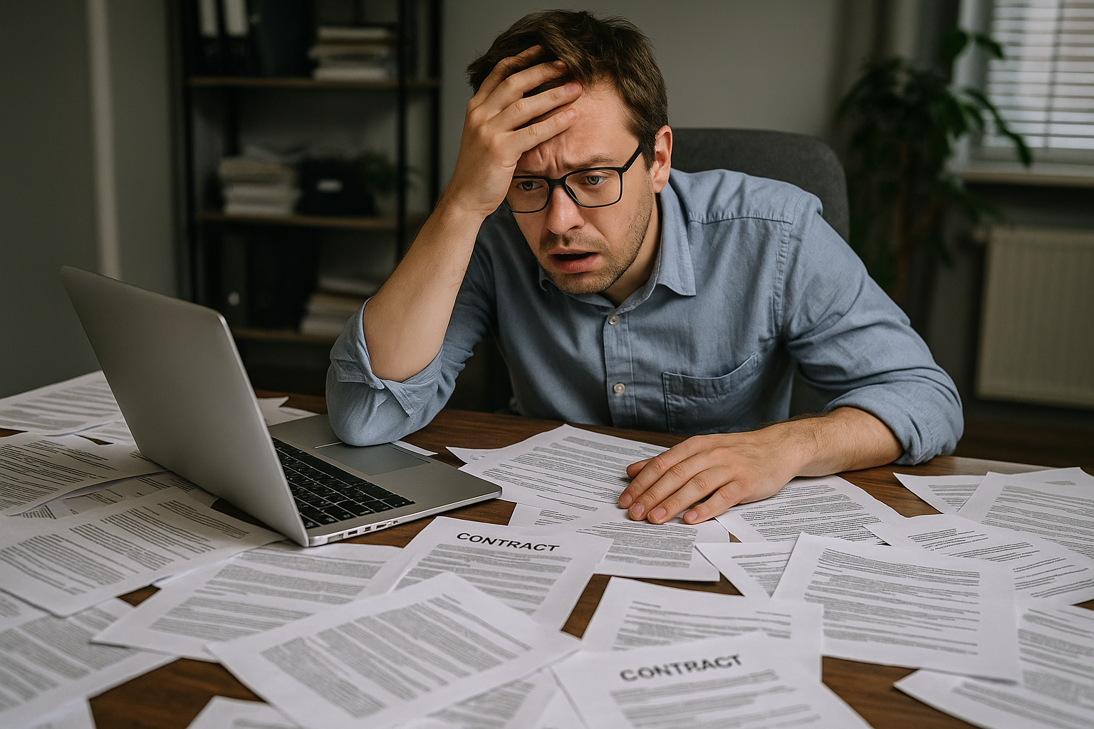 gestion contrat erreur